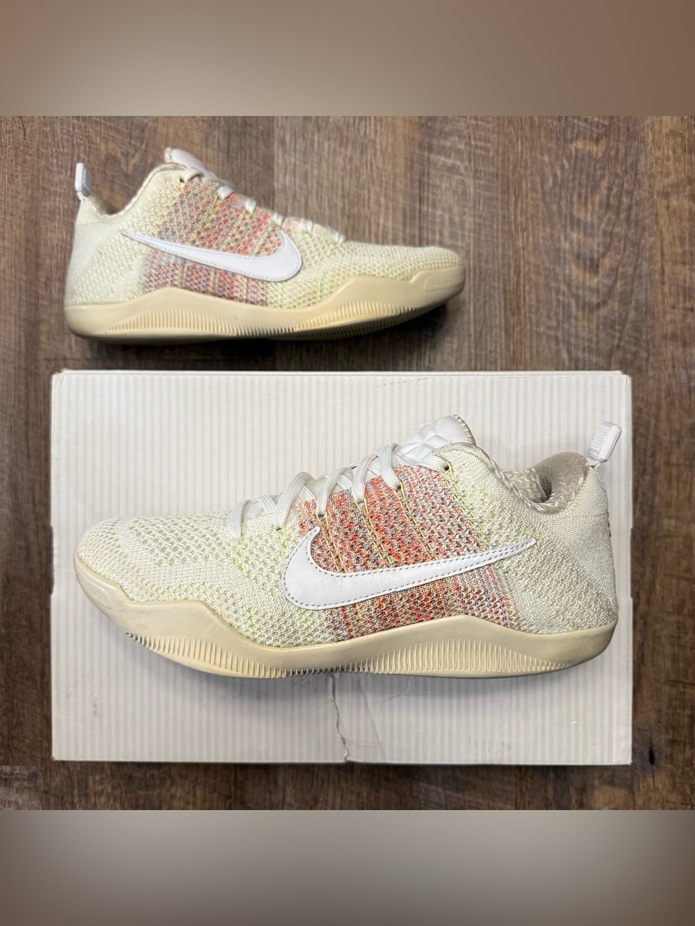 Nike Kobe 11 XI Elite 4KB Low White Horse Multicolor
